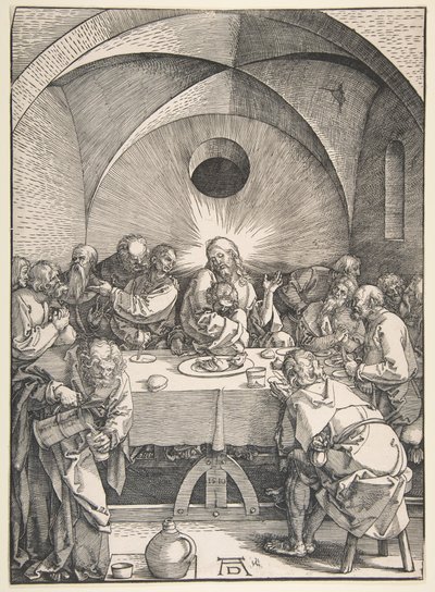 Das letzte Abendmahl von Albrecht Dürer