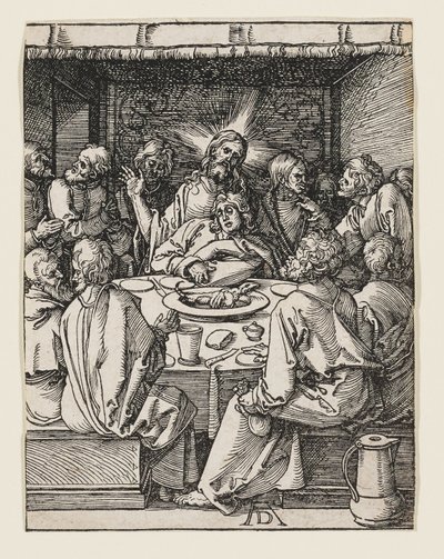 Das letzte Abendmahl von Albrecht Dürer