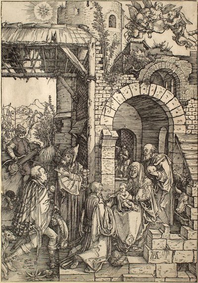 Das Leben der Jungfrau: Die Anbetung der Könige von Albrecht Dürer