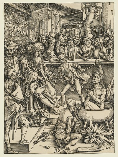 Das Martyrium des Heiligen Johannes von Albrecht Dürer