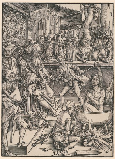 Das Martyrium des Heiligen Johannes, aus der Apokalypse von Albrecht Dürer