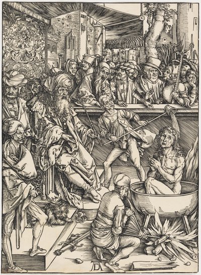 Das Martyrium des heiligen Johannes des Evangelisten von Albrecht Dürer