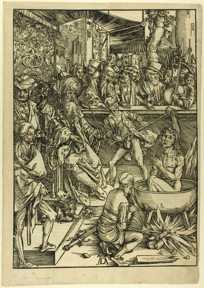 Das Martyrium des Heiligen Johannes, aus der Apokalypse von Albrecht Dürer