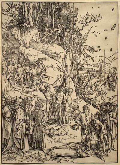 Das Martyrium der Zehntausend von Albrecht Dürer