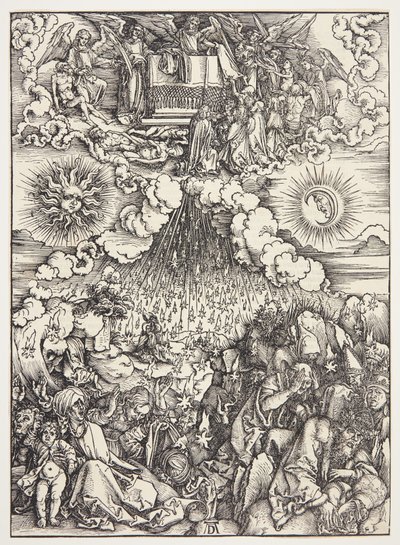 Die Öffnung des fünften und sechsten Siegels von Albrecht Dürer