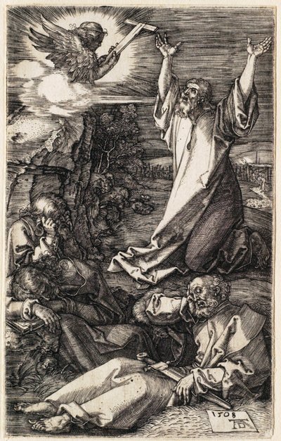 Die Passion: Christus am Ölberg von Albrecht Dürer