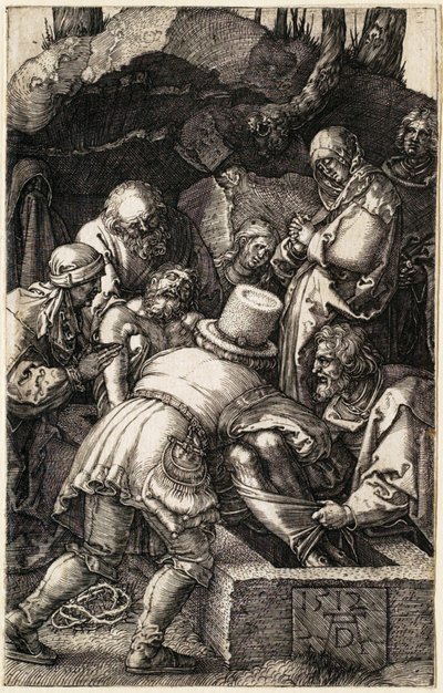 Die Passion: Die Grablegung von Albrecht Dürer