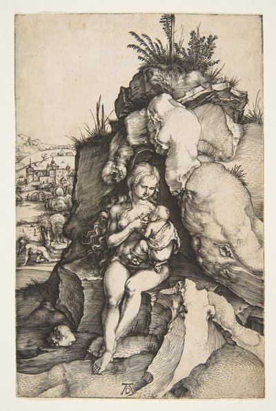 Die Buße des Heiligen Johannes Chrysostomus, ca. 1496 von Albrecht Dürer