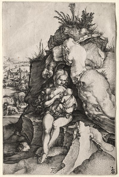 Die Buße des Heiligen Johannes Chrysostomus von Albrecht Dürer