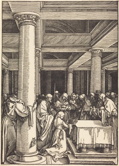 Die Darstellung Christi im Tempel von Albrecht Dürer