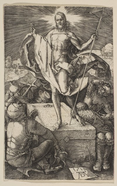 Die Auferstehung, aus "Die Passion" von Albrecht Dürer