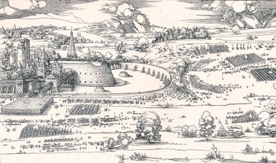 Die Belagerung einer Festung I, 1527 1906 von Albrecht Dürer
