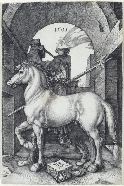 Das kleine Pferd von Albrecht Dürer