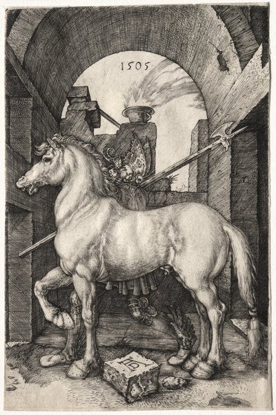 Das kleine Pferd, 1505 von Albrecht Dürer