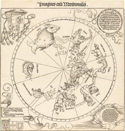 Der südliche Himmelshemisphäre von Albrecht Dürer
