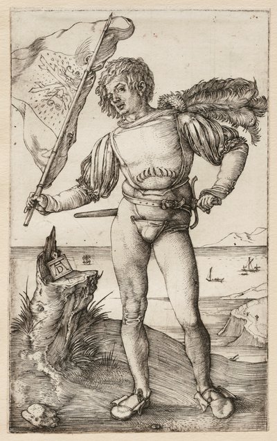 Der Fahnenträger von Albrecht Dürer