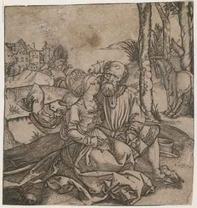 Das ungleiche Paar, ca. 1495 von Albrecht Dürer
