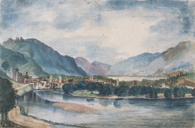 Blick auf Trento von Albrecht Dürer