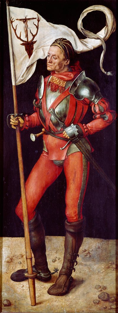 Paumgartner-Altar: Heiliger Eustachius von Albrecht Dürer