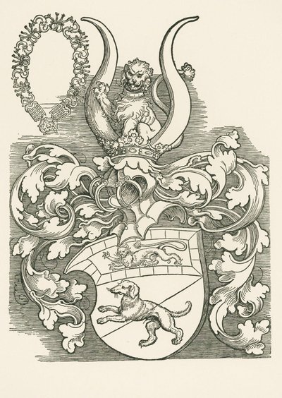 Wappen von Lorenz Staiber von Albrecht Dürer or Duerer