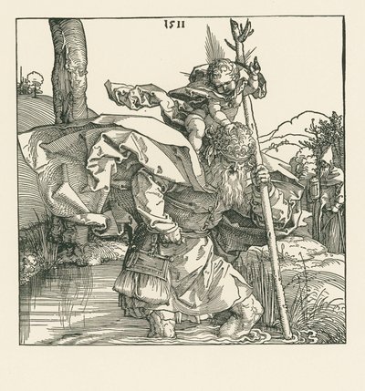 Sankt Christophorus von Albrecht Dürer or Duerer