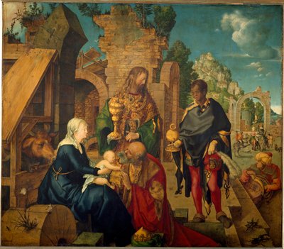 Die Anbetung der Könige von Albrecht Dürer
