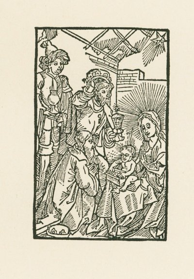 Die Anbetung der Könige von Albrecht Dürer or Duerer