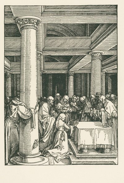 Die Darstellung Christi im Tempel von Albrecht Dürer or Duerer