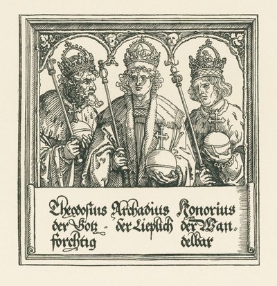 Triumphbogen für Kaiser Maximilian I. von Albrecht Dürer or Duerer