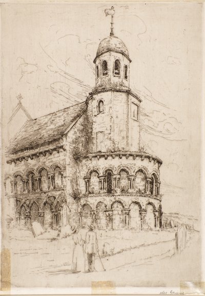Leuchars Kirche (Normannische Apsis) von Alec Grieve