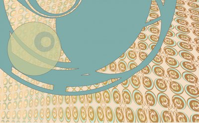 Fließende geometrische Kurven von Alejandra Winkhaus