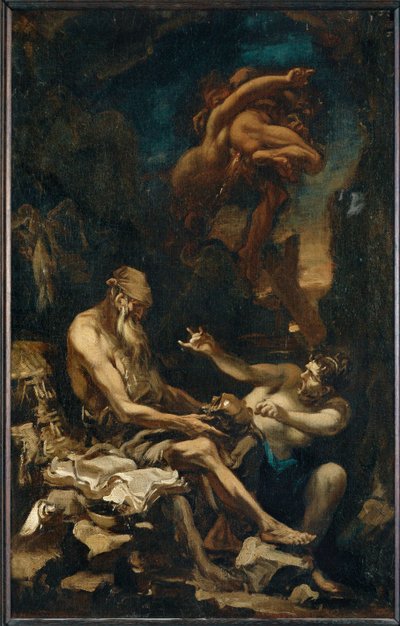 Die Versuchung des heiligen Antonius des Großen von Alessandro (style of) Magnasco