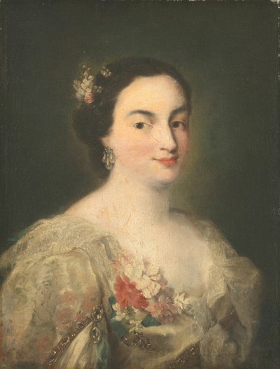 Porträt einer jungen Frau, ca. 1760 von Alessandro Longhi