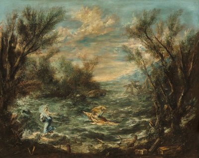 Christus am See Genezareth, ca. 1740 von Alessandro Magnasco