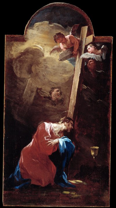 Jesus im Garten von Alessandro Magnasco