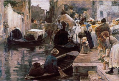 Hochzeit in Venedig von Alessandro Milesi