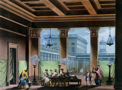 Das Triclinium, aus 