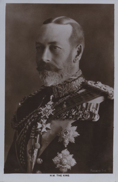 Seine Majestät der König (s/w Foto) von Alexander Bassano