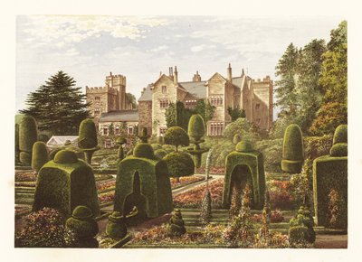 Levens Hall, Cumbria, England, 1880 von Alexander Francis (after) Lydon