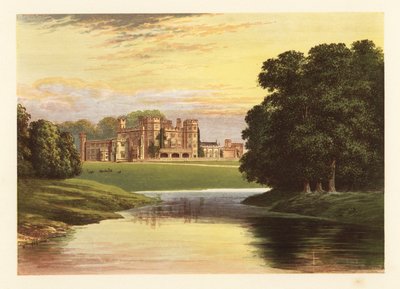 Sundorne Castle, Shropshire, England von Alexander Francis (after) Lydon