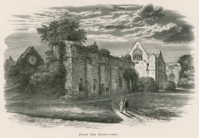 Dryburgh Abbey, von Südosten von Alexander Francis Lydon