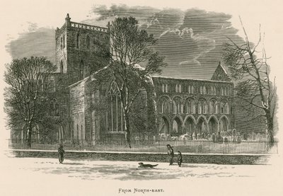 Jedburgh Abbey, von Nordosten von Alexander Francis Lydon