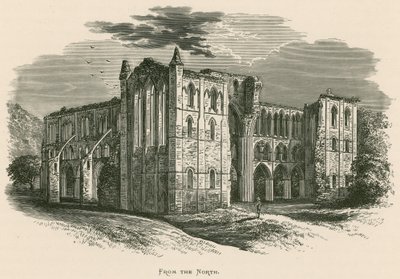 Rievaulx Abbey, von Norden von Alexander Francis Lydon