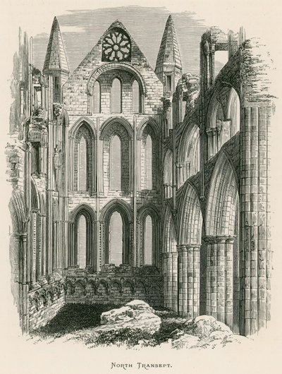Whitby Abbey, Nordquerhaus von Alexander Francis Lydon