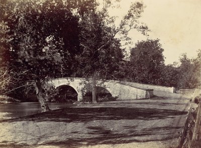 Burnside Bridge, über den Antietam, nahe Sharpsburg, Nr. 1 von Alexander Gardner
