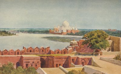 Das Taj vom Fort, Agra, ca. 1880-1905 von Alexander Henry Hallam Murray