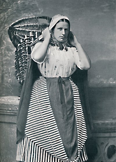Eine Fischfrau aus Newhaven, Schottland, 1912 von Alexander Inglis