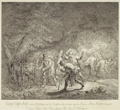 Gustav Wasa im Strohwagen von Alexander Lauréus