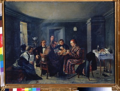 Kartenspieler von Alexander Matveyevich Dorogov