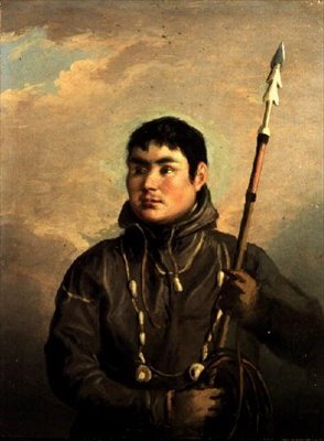 Porträt des Eskimo-Walfängers John Sacheuse von Alexander Nasmyth